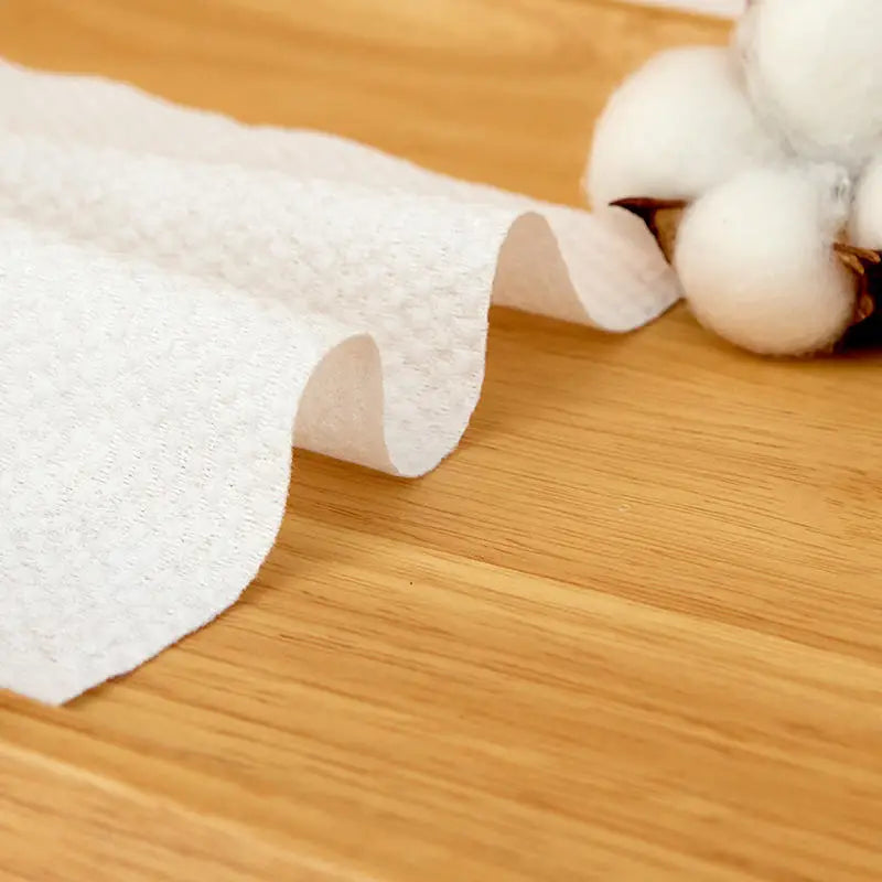 Disposable Cotton Facial Wash Towels - 50 pcs Pack