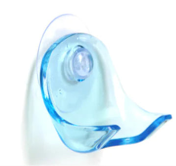 Suction Cup Razor Holder - Plastic Manual Shaver
