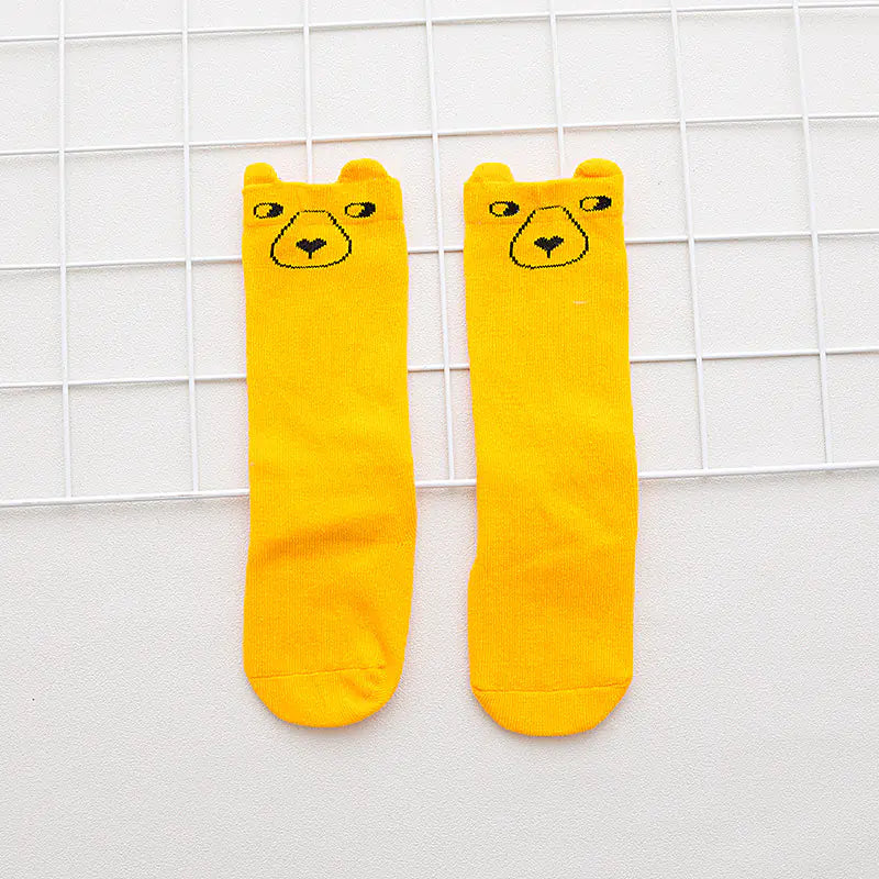 Anti-Slip Cartoon Baby Socks for 0-3 Years (Wholesale)