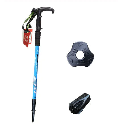 Aluminum Alloy Shock-Absorbing Hiking Trekking Pole