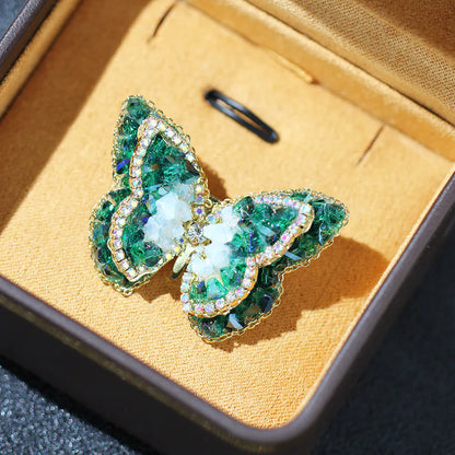 Zhuang Zhou Dream Butterfly Handmade Brooch (Two Colors)