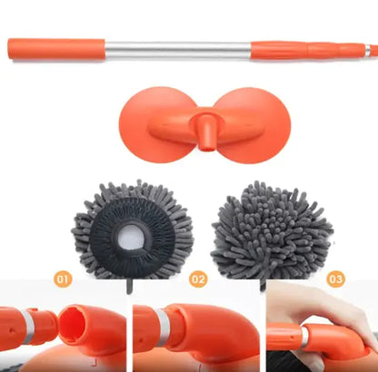 Long Handle Retractable Car Wash Mop