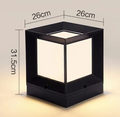 Outdoor Solar Waterproof Pillar Light for Gardens