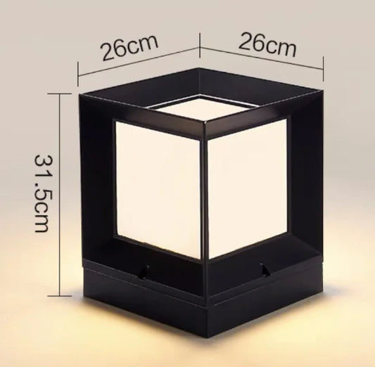 Outdoor Solar Waterproof Pillar Light for Gardens