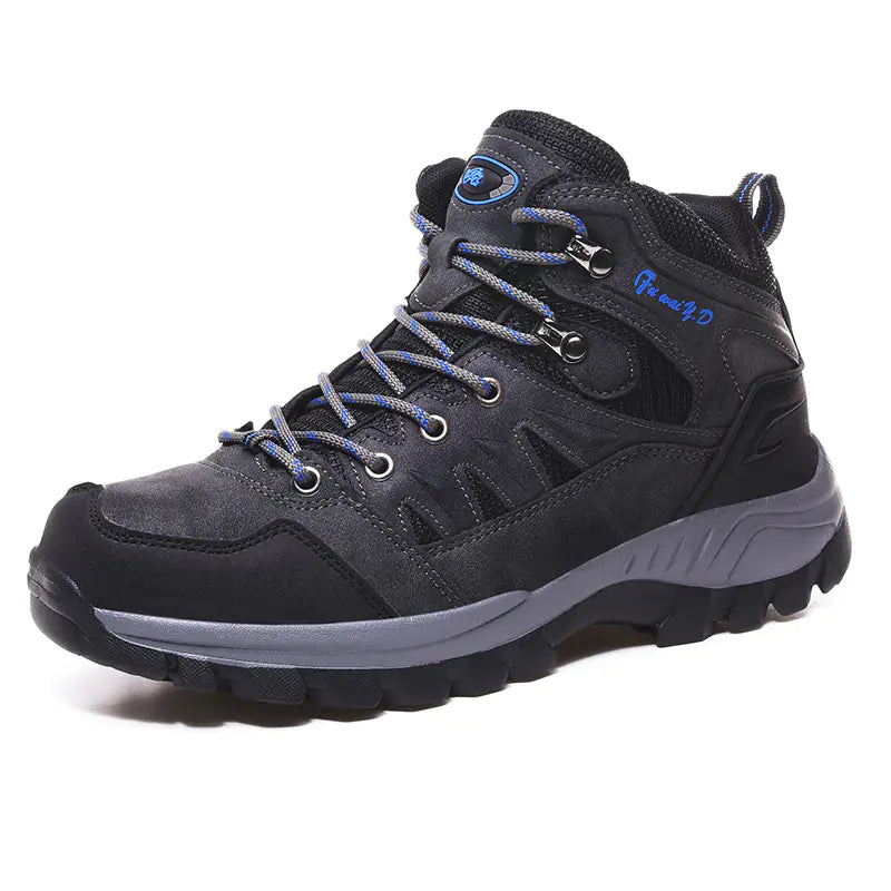 Men's Hiking Shoes - High-Top Sports Footwear