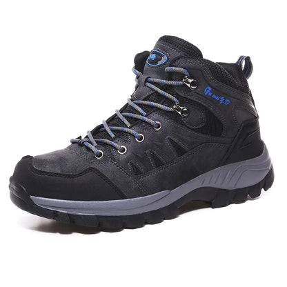 Men's Hiking Shoes - High-Top Sports Footwear