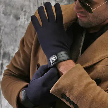 Men's Winter Thermal Touchscreen Motorcycle Gloves