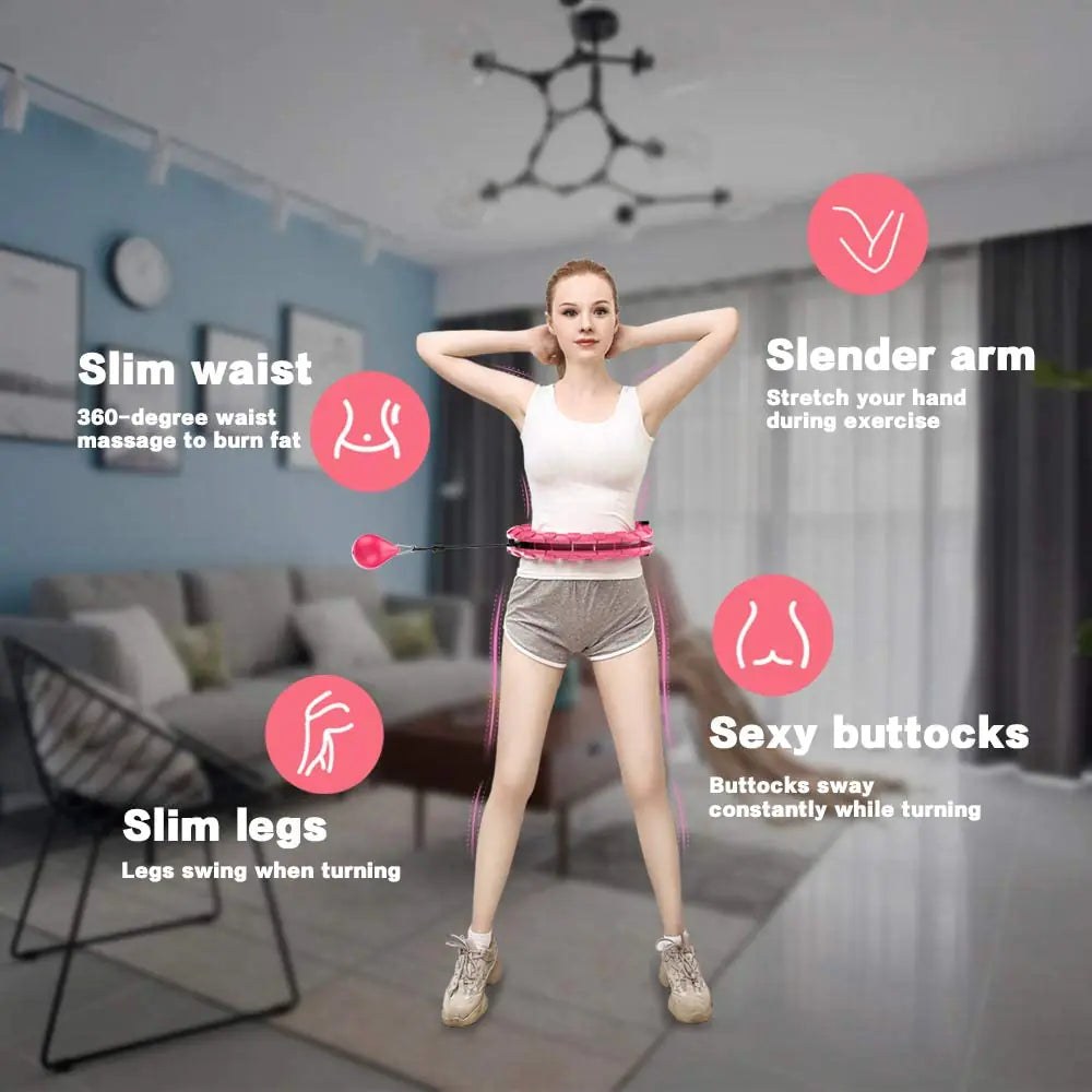 Smart Hula Hoop - Non-Drop Design