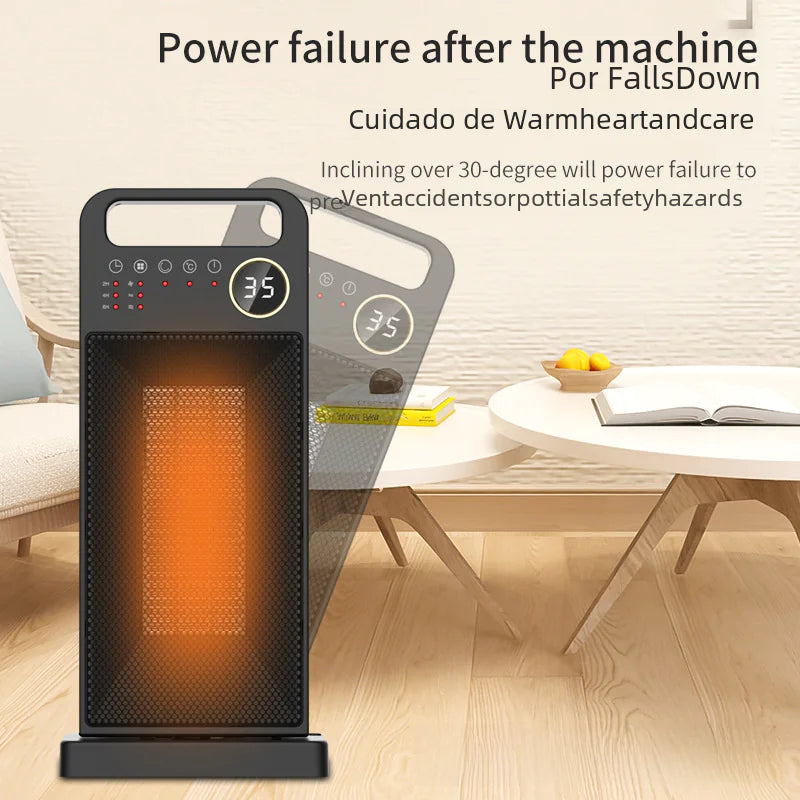 Remote Control Energy-Efficient Heater Fan (Vertical)