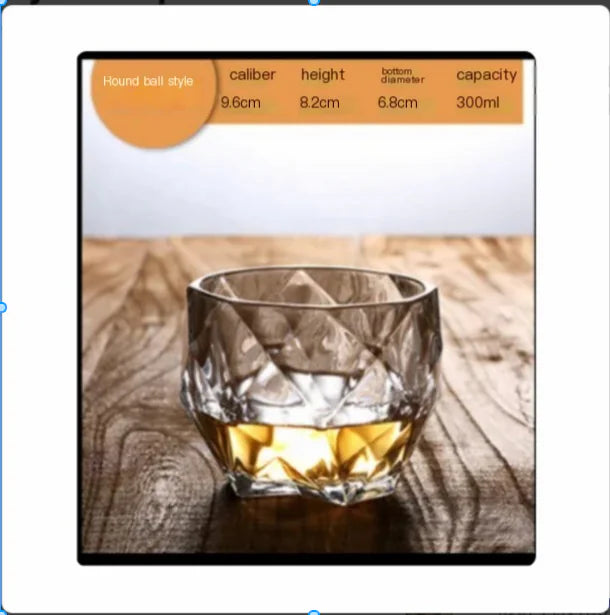 Whiskey Glass Crystal Cup