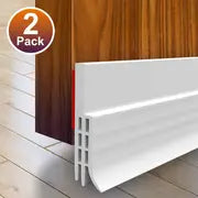 2 Packs Door Draft Stopper for Interior/Exterior Doors