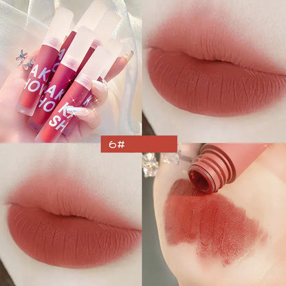 Velvet Matte Lip Glaze Moisturizes Without Staining Cups