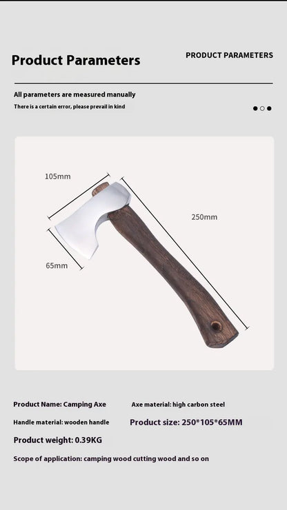 Camping Axe – High Carbon Steel Outdoor Hatchet
