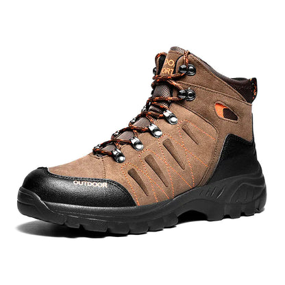 Men's Hiking Shoes - High-Top Sports Footwear