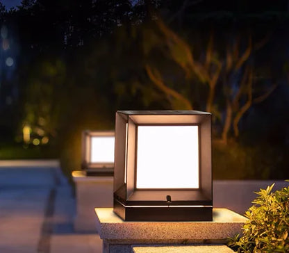 Outdoor Solar Waterproof Pillar Light for Gardens