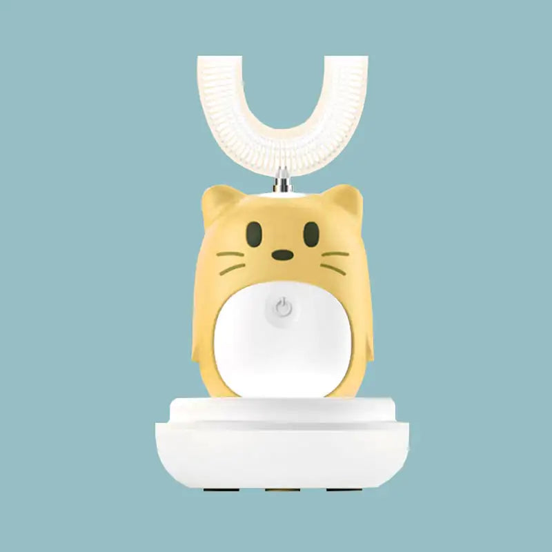 Smart Ultrasonic Electric U-Shaped Toothbrush for Kids