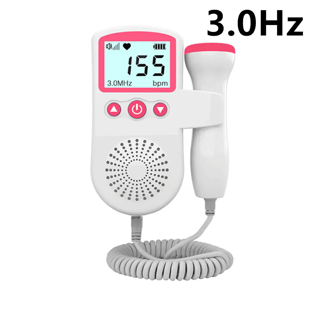 Home Pregnancy Fetal Heart Rate Monitor Device