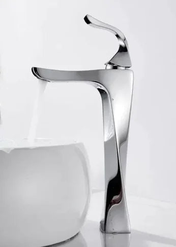 Single-Handle Bathroom Faucet (One Piece)