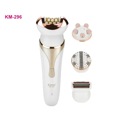 4-in-1 Rechargeable Epilator & Shaver Set