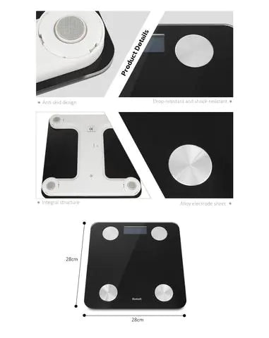 Bluetooth Bathroom Scale for Home Use