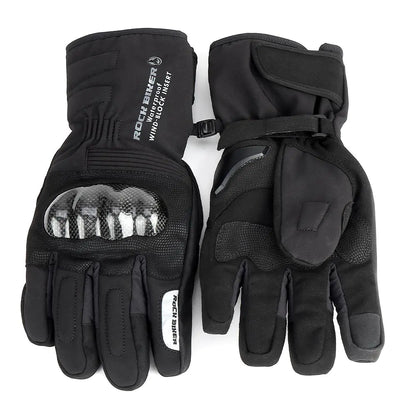 Winter Rock Motorcycle Gloves - Waterproof & Warm