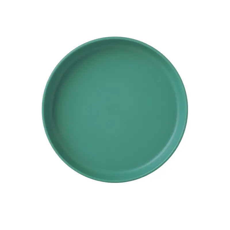 Versatile Plastic Plate for Enhanced Snacking Experience