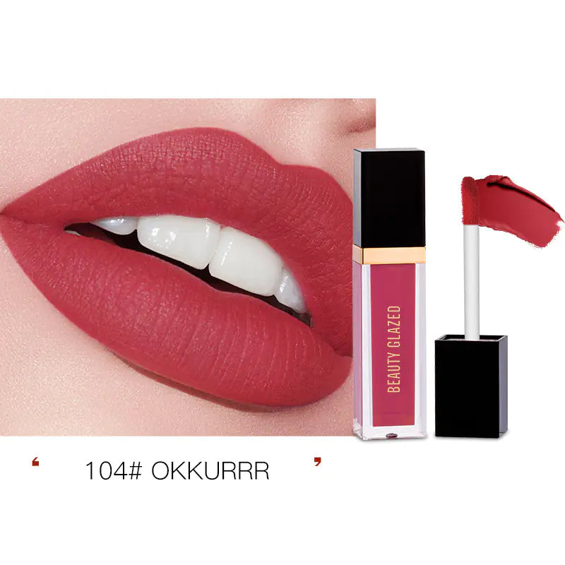 Matte No Stain Lip Gloss Set - 24 Colors Available