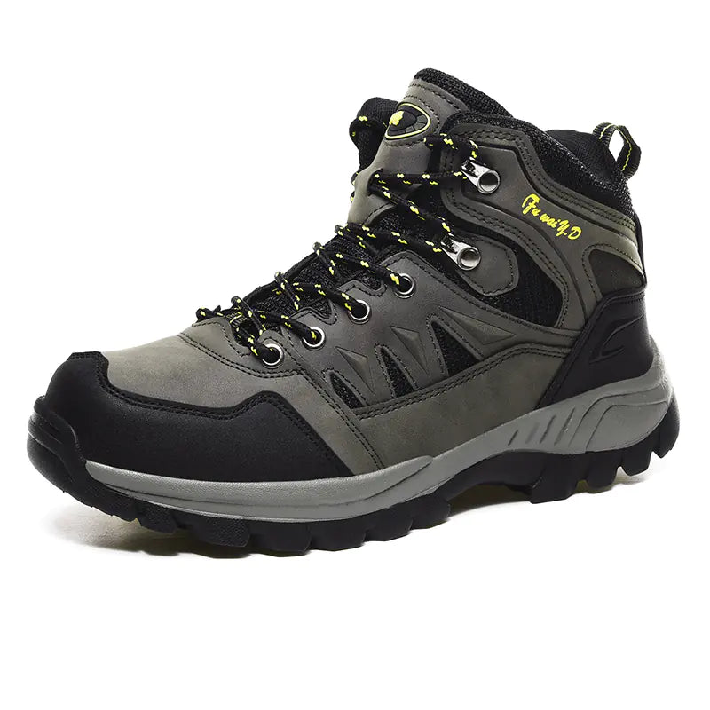 Men's Hiking Shoes - High-Top Sports Footwear