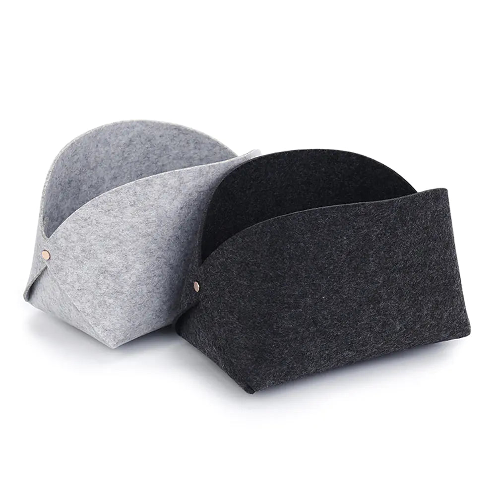 Felt Storage Basket for Desk and Nightstand