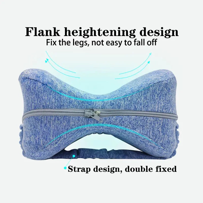 Memory Foam Leg Pillow for Pregnancy & Sciatica Relief