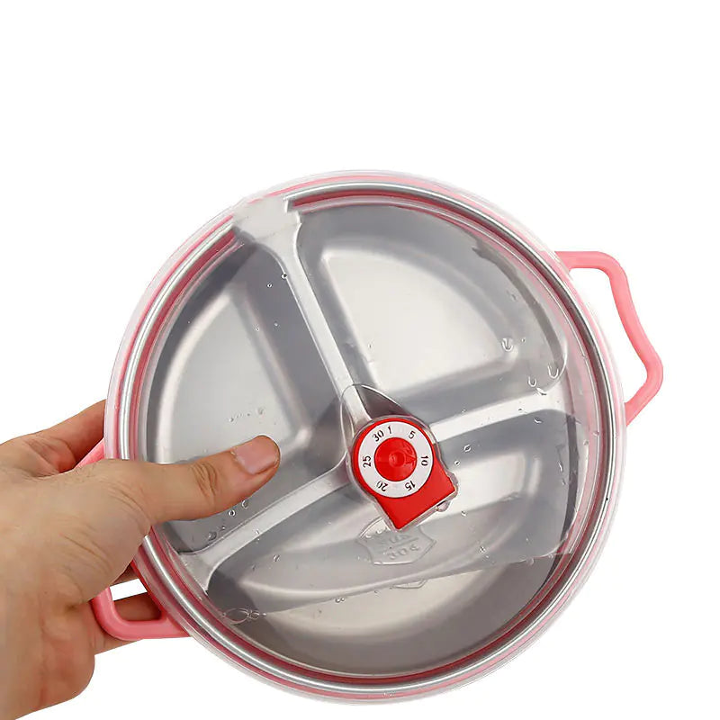 Stainless Steel Kids Plate