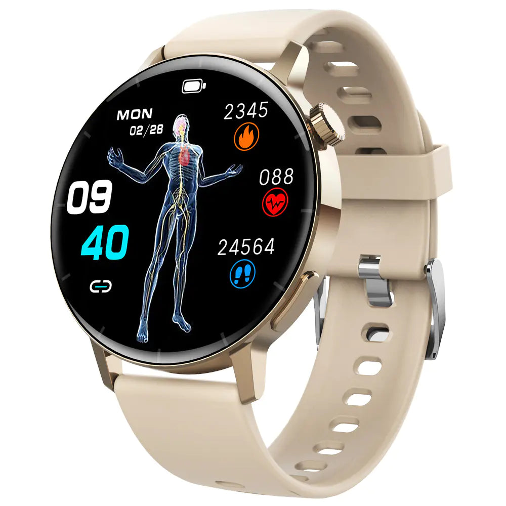 F67S Blood Glucose Smart Watch with Red Light Function