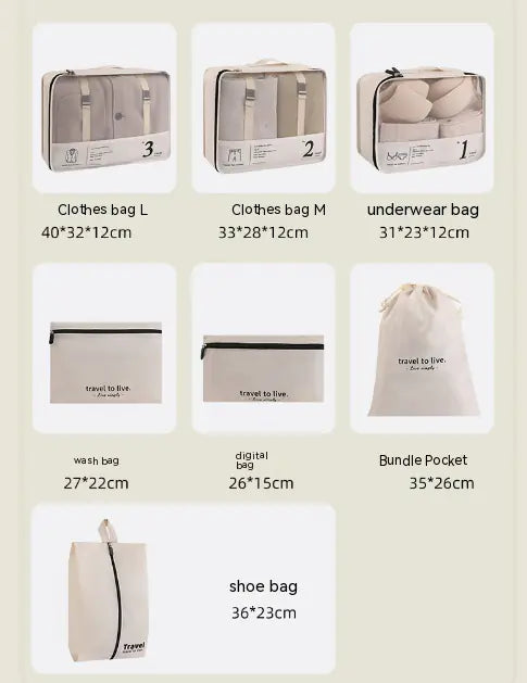 Travel Storage Bag Set