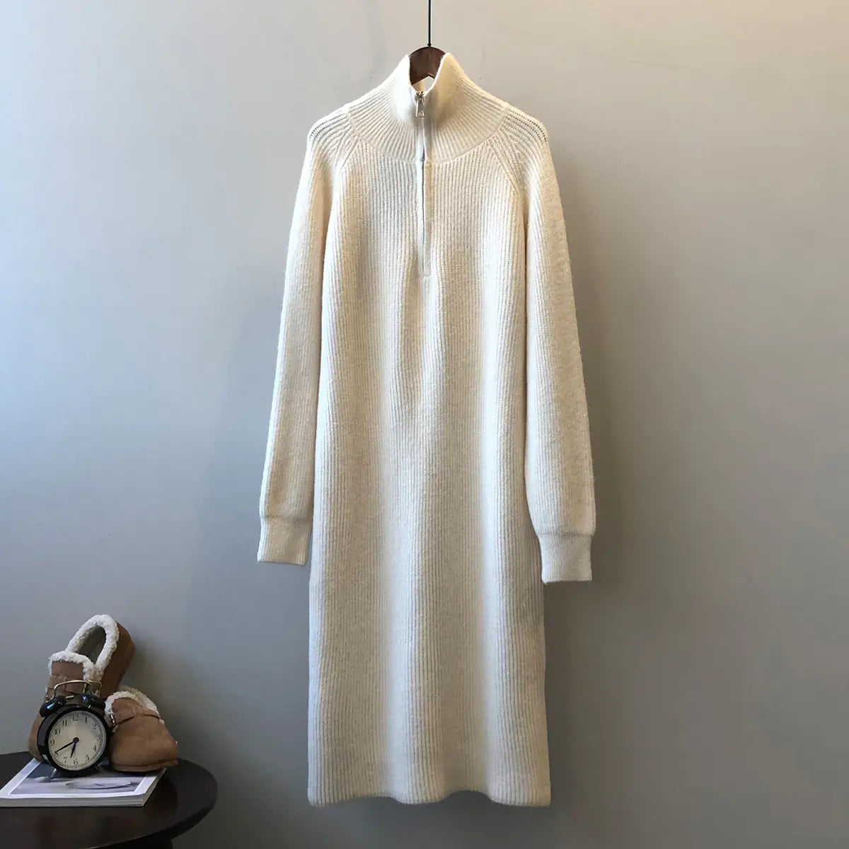 Acrylic Woolen Skirt for Women - Dress Base Ride