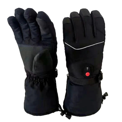 Outdoor AA Battery Heated Thick Ski Gloves