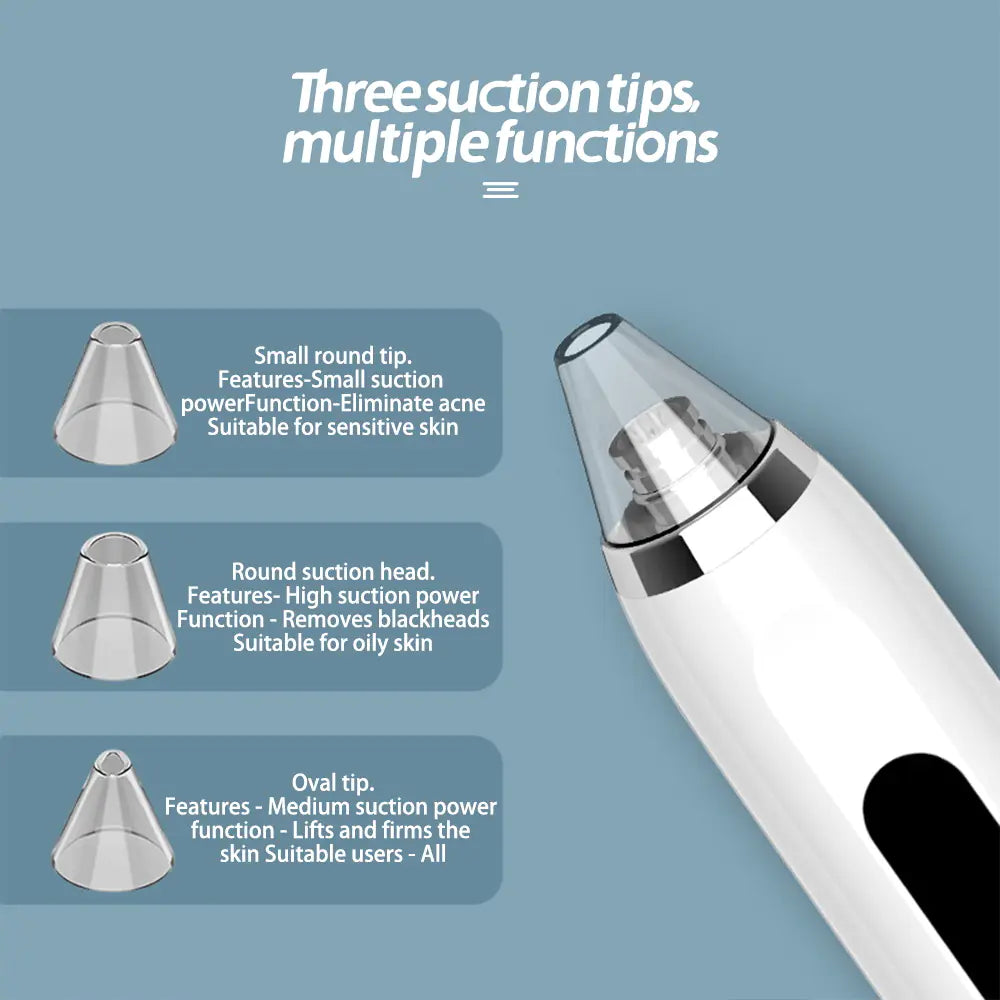 Portable Electric Blackhead Remover for Home Use