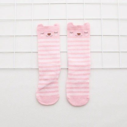 Anti-Slip Cartoon Baby Socks for 0-3 Years (Wholesale)