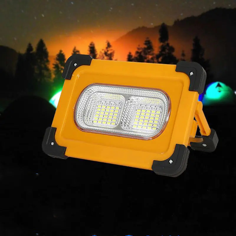 Portable Solar LED Camping Light with USB Charger