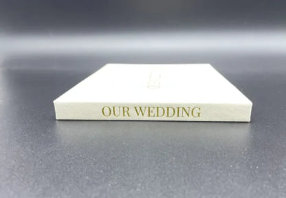 Linen Craft Wedding Video Card