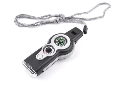 Multi-Functional Survival Whistle for Outdoor Camping