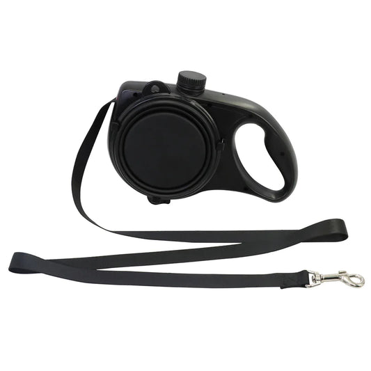 Pet Water Bottle with Leash for Cats & Dogs