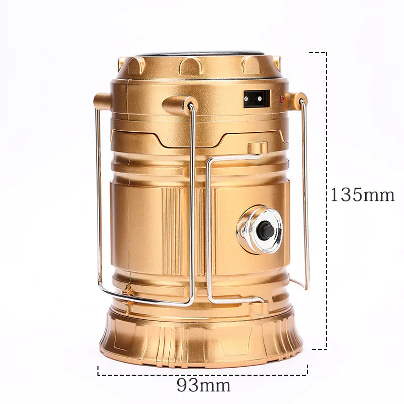 Multi-functional Solar Emergency Camping Light