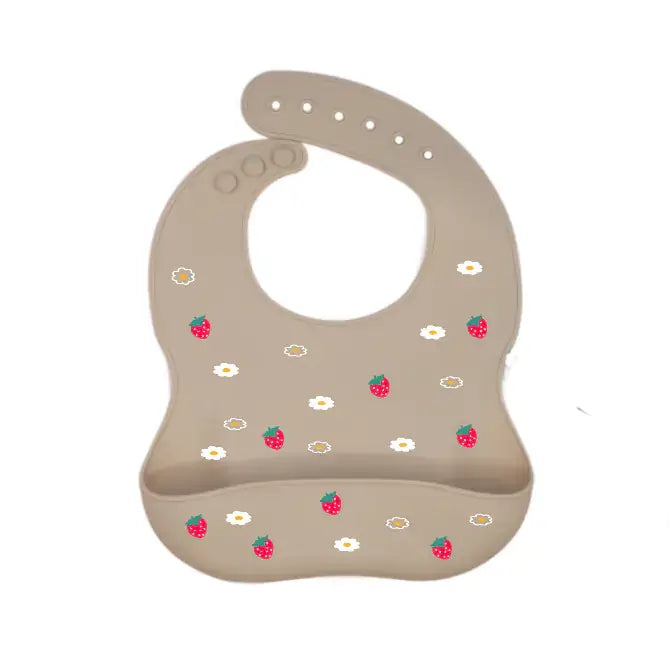 Silicone Bib for Babies - Waterproof and Easy Clean