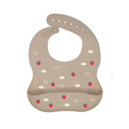 Silicone Bib for Babies - Waterproof and Easy Clean