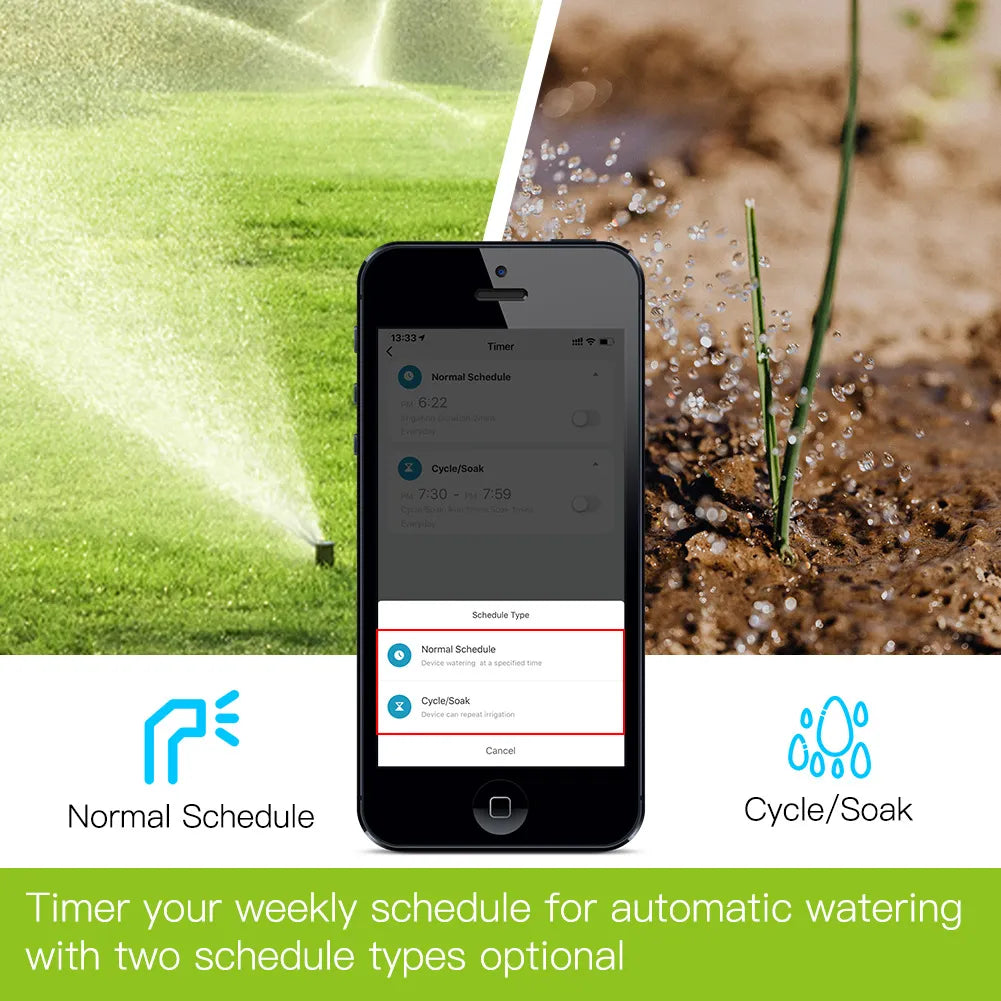 WiFi Automatic Garden Water Timer