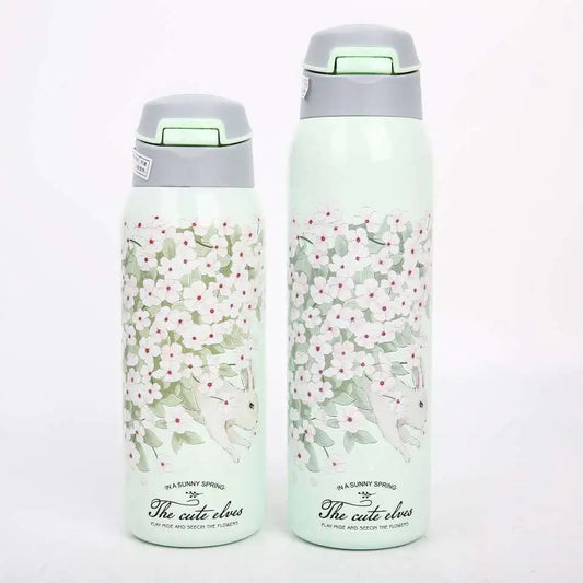 Cute Large Capacity Insulated Straw Cup for Adults