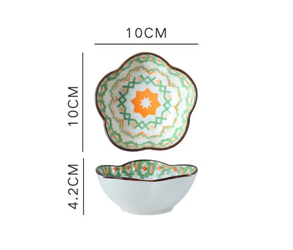 Underglaze Ceramic Sauce Dish for Household Use