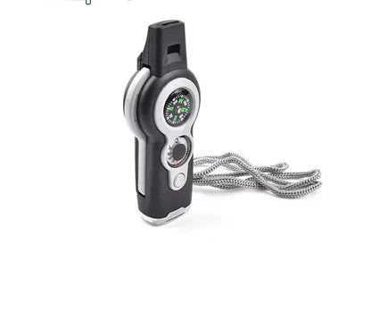 Multi-Functional Survival Whistle for Outdoor Camping