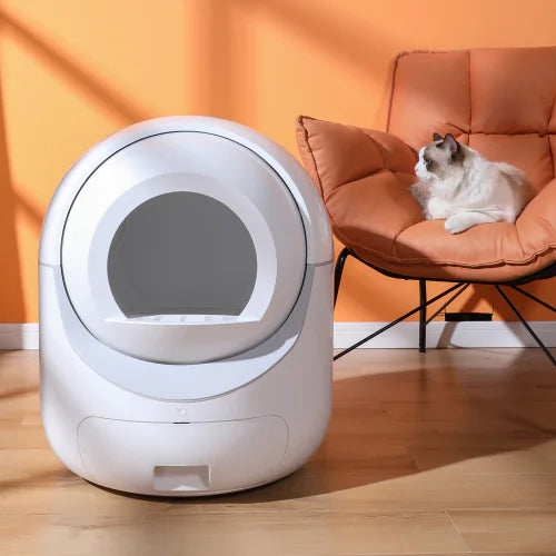 Automatic Litter Box with Double Deodorization