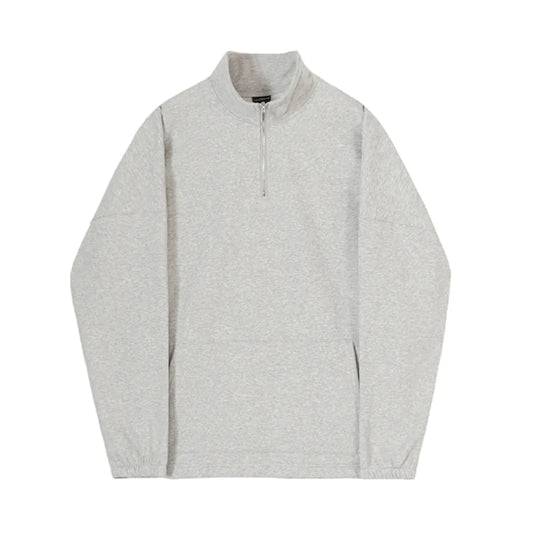 Men’s Casual Half-Zip Sweater Coat